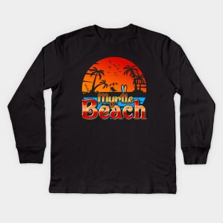 Myrtle beach Kids Long Sleeve T-Shirt